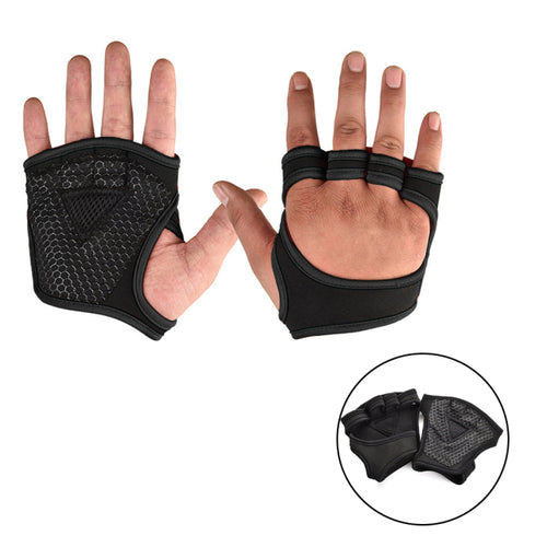 New 1 Pair Weight Lifting Training Gloves Women Men Fitness Sports