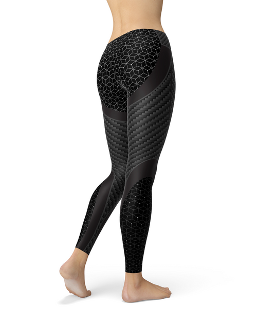 Load image into Gallery viewer, Womens Carbon Fiber Sports Leggings
