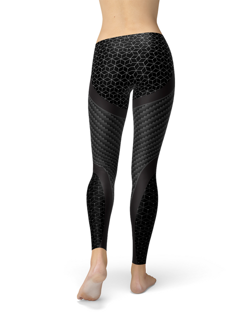 Load image into Gallery viewer, Womens Carbon Fiber Sports Leggings
